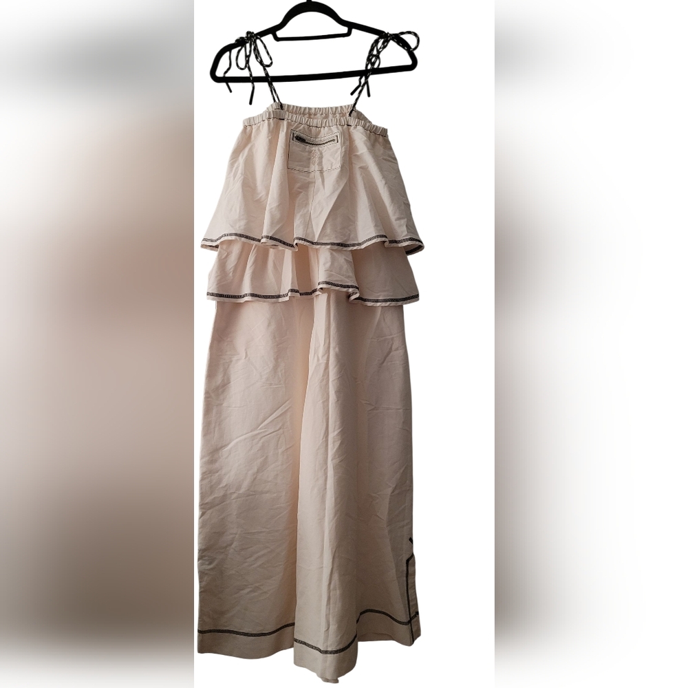 New Free People Movement Warm Down One Piece Ivory Size Small NWOT - Picture 6 of 10